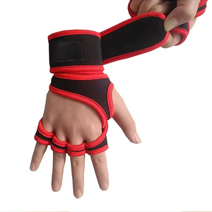 Guantes Deportivos Personalizados con Logotipo, Antideslizantes, de Neopreno Ligero, Ajustables, con Protección para la Palma de la Mano, para Levantamiento de Pesas - Product Image 1