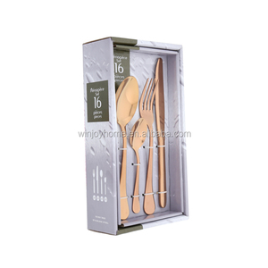 Đức thép besteck Bạc Bronze PVD màu Flatware 18/10 inox không gỉ thiết lập dao kéo 35 PC - Product Image 6
