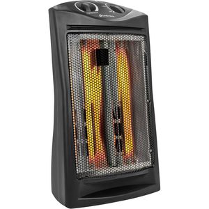 Stufa Elettrica Portatile Quartz Tower 2 con Termostato Regolabile e Calore a Infrarossi per Uso Interno - Product Image 1
