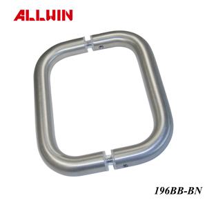 Manija Moderna de Aluminio Anodizado Transparente, Diseño Sólido Extruido, Modelo Gráfico 3D para Proyectos Hoteleros, Capacidad para Puertas y Ventanas - Product Image 6