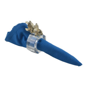 Porte-serviettes en acrylique design, faits à la main pour Noël, utilisation pour restaurant occidental, centre de table de mariage, anneau de serviette - Product Image 2