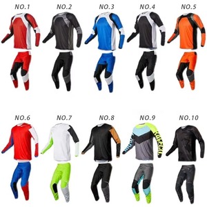 Combinaison de course moto pour homme, maillot et pantalon de motocross, manches longues, impression par sublimation, séchage rapide, vêtements de sport toutes saisons - Product Image 1