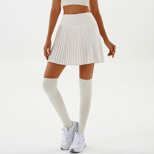 Falda de compresión casual de verano para mujer al por mayor, de cintura alta con abertura en el bajo, transpirable, elástica en 4 direcciones, fabricante de ropa deportiva personalizada - Product Image 3