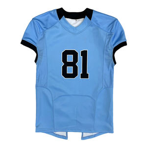 Uniformes de Fútbol Americano Personalizados Solo para Competición, Camisetas Cortas con Impresión por Transferencia de Calor, Jersey de Fútbol Americano Universitario Personalizado 100% - Product Image 3