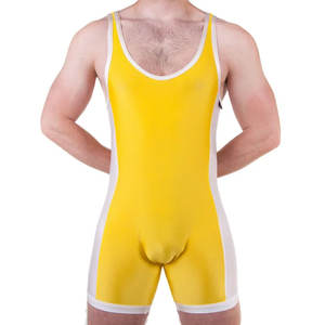 Maillots de lutte personnalisés respirants sans manches, vêtements de musculation et de course à pied, style classique uni, effet ventre plat - Product Image 4