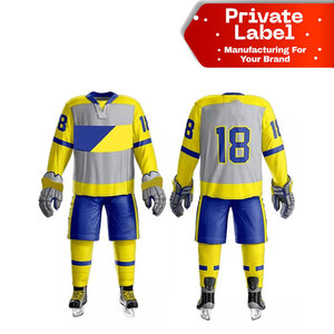 Uniformes de Hockey sobre Hielo Hechos a Medida, Precio Directo de Fábrica, Servicio OEM, Ropa de Hockey sobre Hielo con Sublimación Profesional - Product Image 1