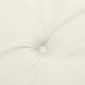 เบาะรองนั่งสำหรับม้านั่งในสวน สีครีมเมลานจ์ โพลีเอสเตอร์ 100% หมอนและเบาะรองนั่งสำหรับกลางแจ้ง - Product Image 6