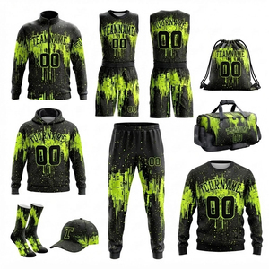 Uniforme de baloncesto personalizado para adultos, conjunto completo para verano, ropa deportiva para todas las temporadas, kit de uniforme de baloncesto para adultos - Product Image 2