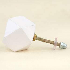 Tiradores de Madera Hechos a Mano con Forma Geométrica para Cajones de Niños, Manijas para Puertas de Armarios y Cómodas - Product Image 2