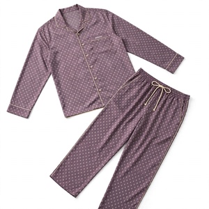Ensemble de pyjama classique léger à manches longues pour homme Amkoor, 100% coton, uni, doux, décontracté, vêtements de nuit, vêtements d'été, lavable en machine - Product Image 5