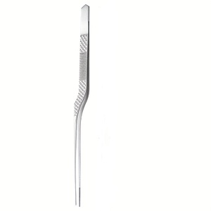 Precision Stainless Steel Ear Cleaning Tweezer 16cm/6.5in Curved Ear Wax <b>Removal</b> Forceps Hygiene Care <b>Tool</b> - Product Image 6