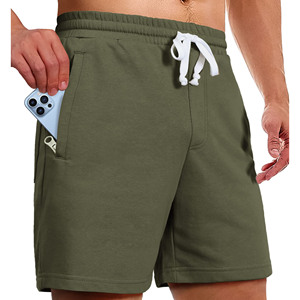 Shorts Deportivos Personalizados al por Mayor para Hombre, de Algodón Grueso de 400 g/m², Estilo Vintage, Diseños Personalizados, Shorts de Chándal Lisos para Hombre - Product Image 2