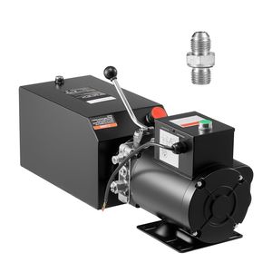 Pompa Idraulica a Singolo Effetto AC 220V 15 Quarti con Flusso Olio 6,3 L/min Pressione Massima di Scarico 22 MPa Certificata ISO - Product Image 1