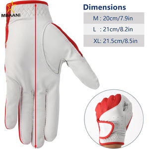 Guante de Golf Transpirable para Zurdos, Un Solo Guante, para Hombre y Mujer, Cuero Cabretta Suave de Primera Calidad para un Agarre y Durabilidad Mejorados - Product Image 3