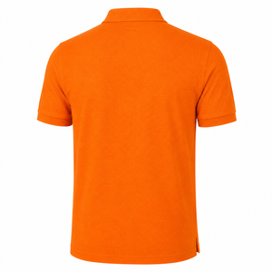 Custom Logo Men’s <b>Polo</b> Shirt <b>Orange</b> Cotton Polyester Short Sleeve Plain <b>Polo</b> T Shirt OEM ODM Casual Golf <b>Polo</b> Shirts for Men - Product Image 4