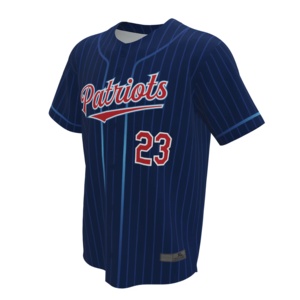 100% Polyester personnalisé Baseball Jersey chemise sublimée en gros blanc imprimé Softball maillots de Baseball pour les équipes et les Clubs - Product Image 6