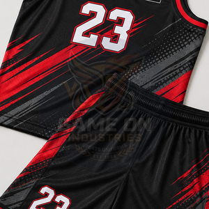 Premium Quality Hand Made Private Lable Fully Customized Made New Arrival Easy To Wear Breathable Lightweight Basketball Uniform - Product Image 5