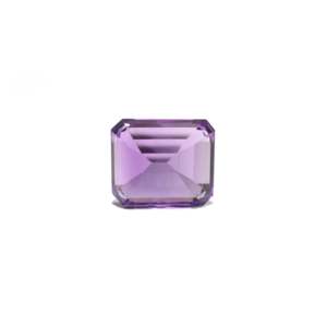 Emerald Cut 6.85 Ct Natural Amethyst Loose Gemstone for Fine Jewelry - Product Image 2