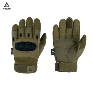Custom Logo Tactical Gloves Hard Knuckle <b>Full</b> Finger Safety Gloves Anti <b>Slip</b> Outdoor Training Gloves - Product Image 3