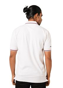 Fabriqué au Bangladesh Piqué 50% coton/50% polyester, 220 GSM Logo de marque personnalisé Design Polo uni multicolore pour hommes - Product Image 6
