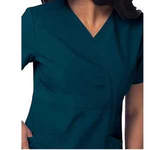 OEM High Quality Satin Unisex <b>Doctor</b> Medical Scrubs Wholesale Plus Size <b>Sets</b> Joggers Nursing Stretch Hospital Uniform Custom - Product Image 4