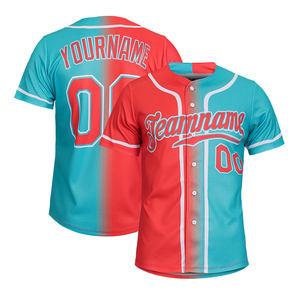 Maillot de baseball personnalisé avec nom et numéro, uniforme d'équipe vert et jaune, sublimé, respirant, à manches courtes, unisexe, pour adulte - Product Image 5