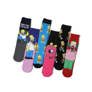 Calcetines de Personajes con Estampado Digital, Transpirables, Casuales, para Adultos, de Verano - Product Image 5