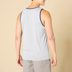 Camiseta sin Mangas Moderna para Hombre, Tejida, Transpirable, Deportiva, para Gimnasio, Deportes de Resistencia, Uso Diario, Ropa Urbana - Product Image 3