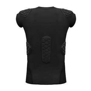 Camiseta Deportiva de Compresión Acolchada para Hombre, Manga Corta, para Entrenamiento - Product Image 2