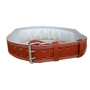 Ceinture de musculation en cuir durable, ceinture de levage de poids robuste, réglable, pour l'entraînement en salle de sport, soutien dorsal, fournisseur d'usine OEM - Product Image 3