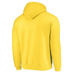 Vente en gros de sweats à capuche d'hiver personnalisés avec logo noir sur le devant, OEM |   Sweat-shirt pour homme en coton molletonné de haute qualité 450g |   Séchage rapide - Product Image 6