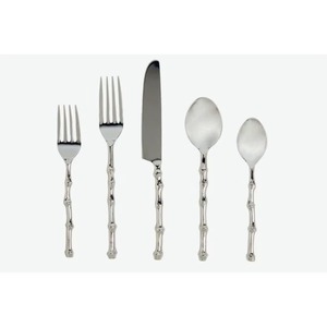Ensemble de couverts en métal pour service et dîner, finition super miroir, avec un design de poignée incroyablement doux - Product Image 2