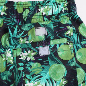 กางเกงชายหาดขายส่งสำหรับผู้ชาย โพลีเอสเตอร์ 100% สีพื้น เอวกลาง สวมใส่สบายในฤดูร้อน แห้งเร็วและระบายอากาศได้ดี - Product Image 5