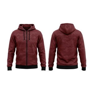 Sweat à capuche zippé pour homme et femme, style streetwear, en molleton super doux et épais, en tissu éponge lourd, coupe oversize, fermeture éclair intégrale - Product Image 1