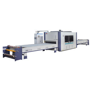 Presse à membrane sous vide automatique pour roulements de moteur, pressage positif/négatif, multifonction, pour film PVC façonné pour portes d'armoires et de cuisines - Product Image 1