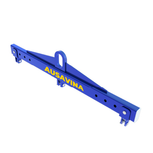 AUSAVINA Manual Lifting Spreader Bar Forklift Attachment Blue Color (<b>Models</b> ASB056M4) - Product Image 4