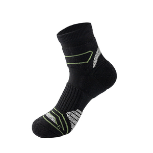 Men's Mid-Calf Basketball <b>Socks</b> Towel Bottom Thick Non-Slip Sweat Wicking Deodorant <b>Running</b> Athletic <b>Socks</b> - Product Image 3
