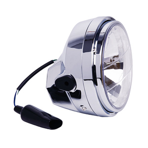 Faro delantero para motocicleta JY-21M4, faro delantero para motocicleta XJR400, lente de plástico altamente transparente, 6V/12V - Product Image 1