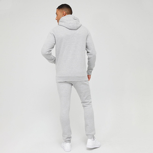 Men Hooded Tracksuit Set <b>Lightweight</b> Quick Dry Jogging <b>Running</b> Fitness Sports Suit <b>Jacket</b> Trousers Autumn Wear Regular - Product Image 2