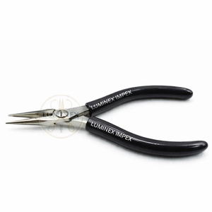 Alicates de Punta Fina de 6 Pulgadas con Mandíbula Redondeada, de Alta Calidad, Estilo Weller Erem, de Acero Inoxidable, Herramienta de Precisión para Electrónica - Product Image 1