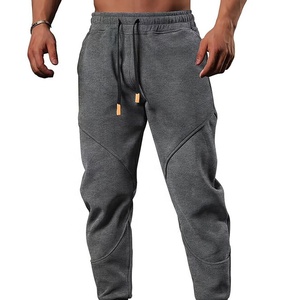 2024 New Fashion High Quality <b>Men's</b> Cargo Pants Elastic Waist Jogger with 4 Pockets Plus Size <b>Trousers</b> Customizable Logo - Product Image 4
