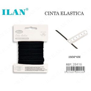 Nastro Elastico Ilan 3mm x 6m per Cucito e Artigianato - Product Image 1