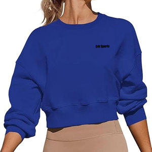 Sudadera Corta para Mujer, Nuevo Diseño 2026, Superventas, Diseña Tu Propio Logotipo - Product Image 1