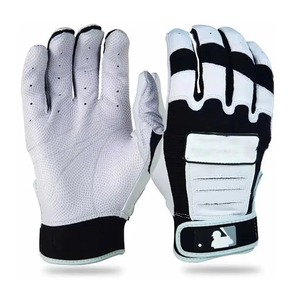 Gants de baseball en cuir avec personnalisation de marque |   Gants imperméables pour le travail sur le terrain |   Palmes découpées au laser de précision pour une sensation optimale |   Professionnel - Product Image 2