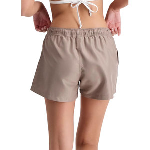 Shorts de Playa para Mujer, de Verano, Casuales, de Color Sólido, Cintura Elástica, Ligeros, Transpirables y de Secado Rápido, Calidad Premium - Product Image 5