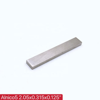 Prix d'usine Offre Spéciale aimants AlNiCo5 en forme de barre d'aimant de ramassage de guitare AlNiCo fort