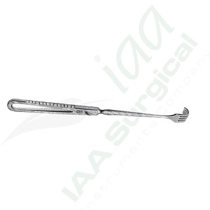 เครื่องมือผ่าตัดแบบแมนนวล Lampert Mini-Langenbeck Retractor ขนาด 25 มม. 24 ซม./9½ นิ้ว 27 ซม./10½ นิ้ว ทำจากสแตนเลสสตีล ระดับ Class I - Product Image 3