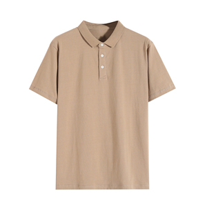 Vêtements pour hommes Nouvelle mode Polo en coton et polyester pour hommes Col montant Polo à manches courtes de haute qualité - Product Image 1
