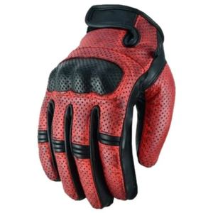 Gants de moto en cuir de chèvre souple unisexes pour motards, protection des mains pour la conduite et la sécurité - Product Image 2