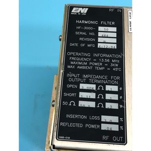 Filtro Armónico ENI HF-3000-50, 3kW, 13.56MHz - Equipo y Piezas de Semiconductores de Confianza de Marca Global - Product Image 3